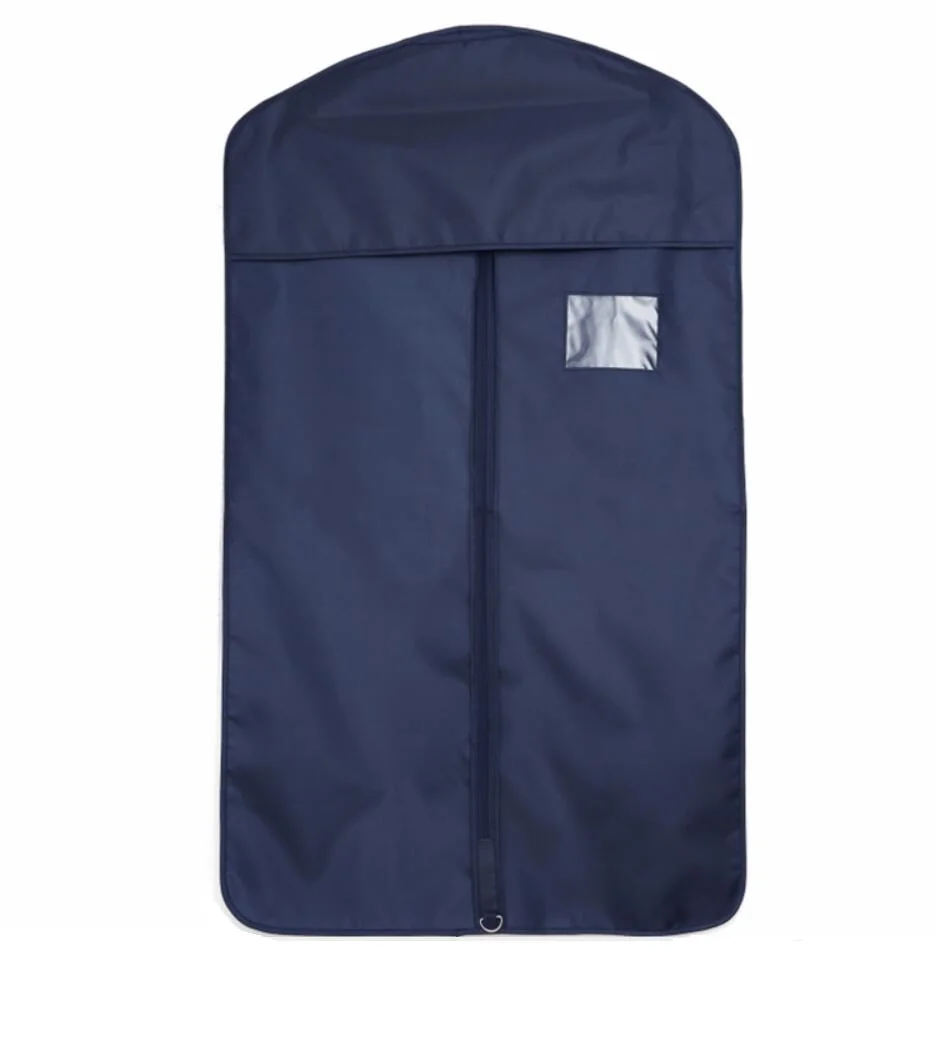 Ecofriendly Custom Printed Black 420d Polyester Garment Bag Breathable Suit Cover Bag Buy