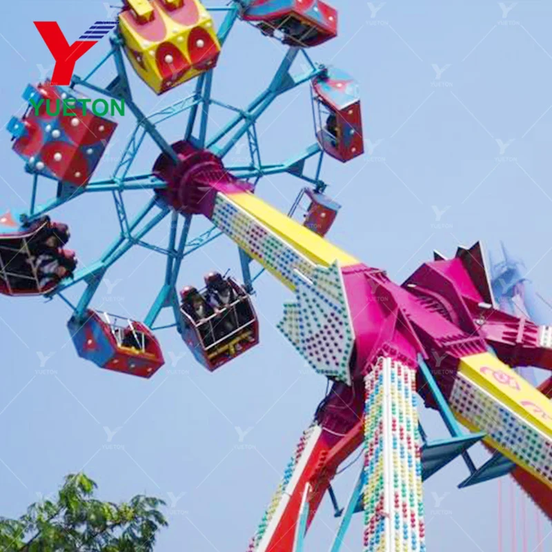 Favorable Price the Extreme Ride at the Fair Amusement Park Equipment Funny Flying Turtle