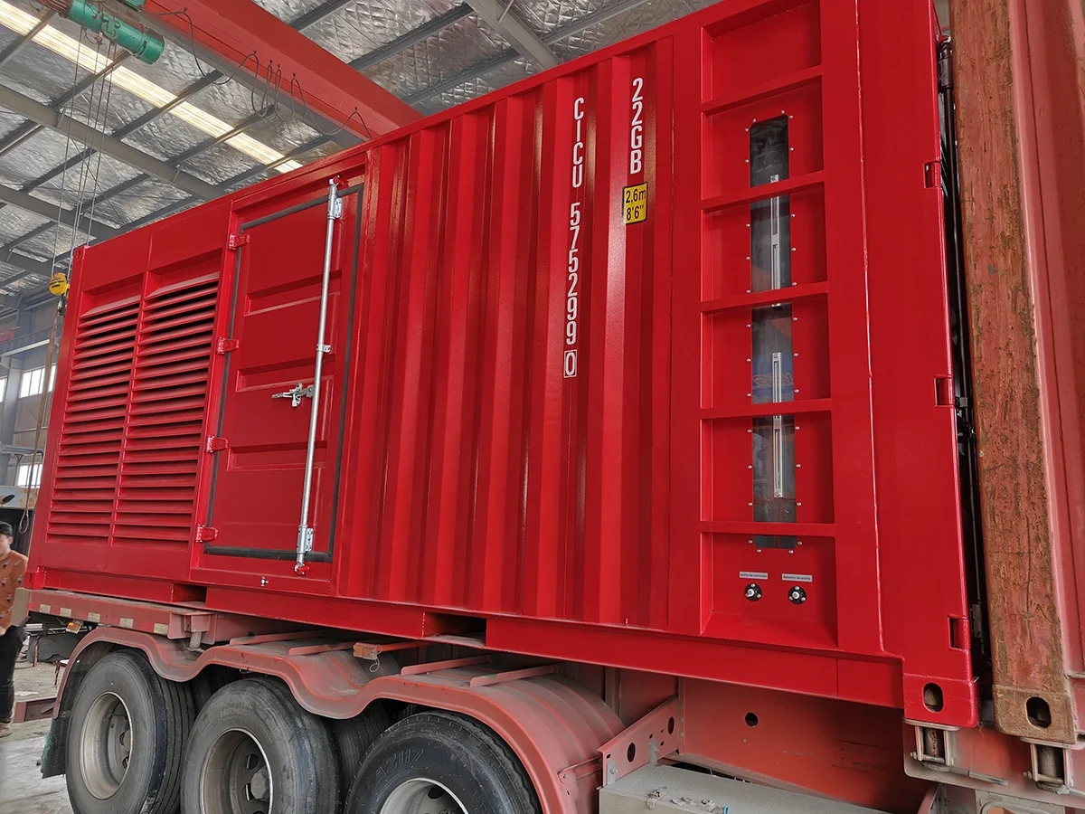 Open or Container Type Power Generator 700kW With Brushless Alternator Genset Diesel Generator Price
