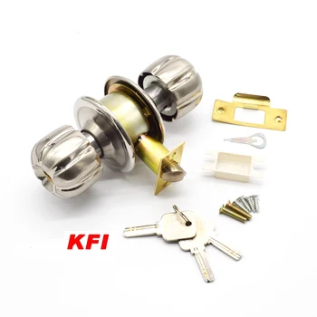 2023 Quality Double Sided Ball Door Lock for Hotel Kitchen Villa Warehouse and Washroom Bathroom Made of Zinc Alloy