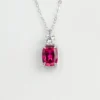 Lab-Grown Ruby in Pigeon Blood Hue