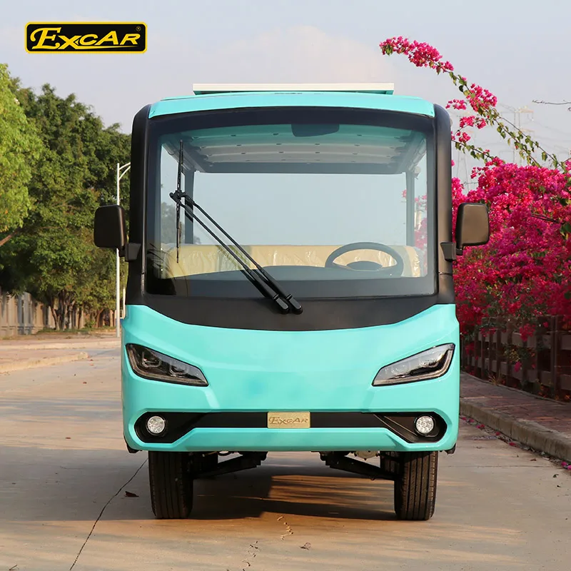 Carton Electric Sightseeing Vehicle Electric Shuttle Bus for Theme Park -  China Electric Sightseeing Vehicle, Electric Shuttle Bus