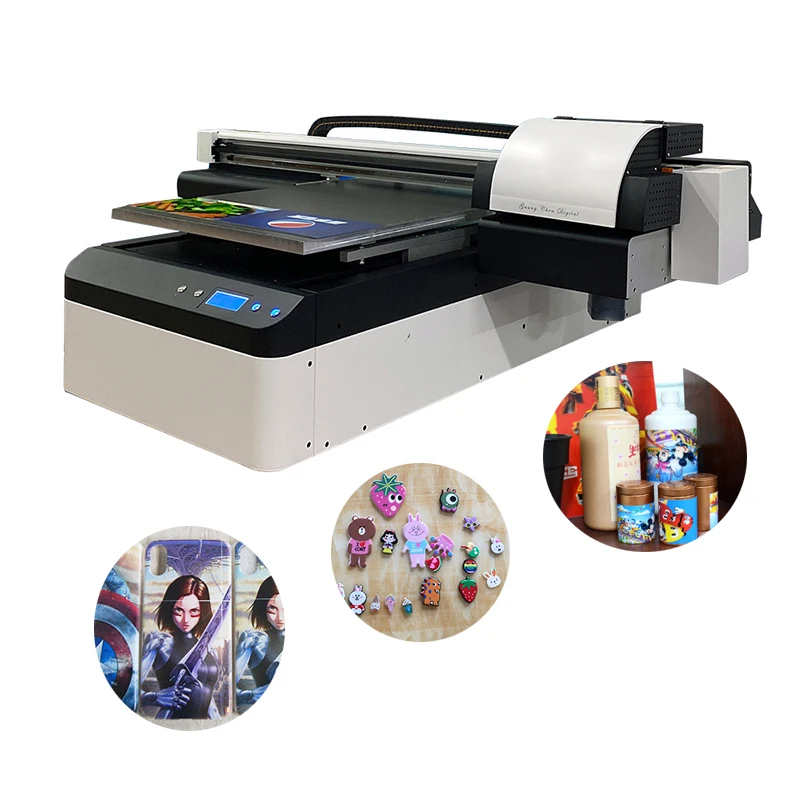 Digital Uv Printer Printing Machine Tx800 6090 A0 A1 Uv Flatbed Printer in Malaysia
