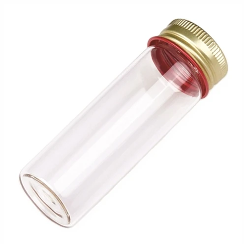 meilleurs fournisseurs Tube en verre avec bouchon à vis en aluminium,20 x  120 mm,Tube en verre avec bouchon à vis en aluminium,20 x 120 mm,Tube en  verre avec bouchon à vis en