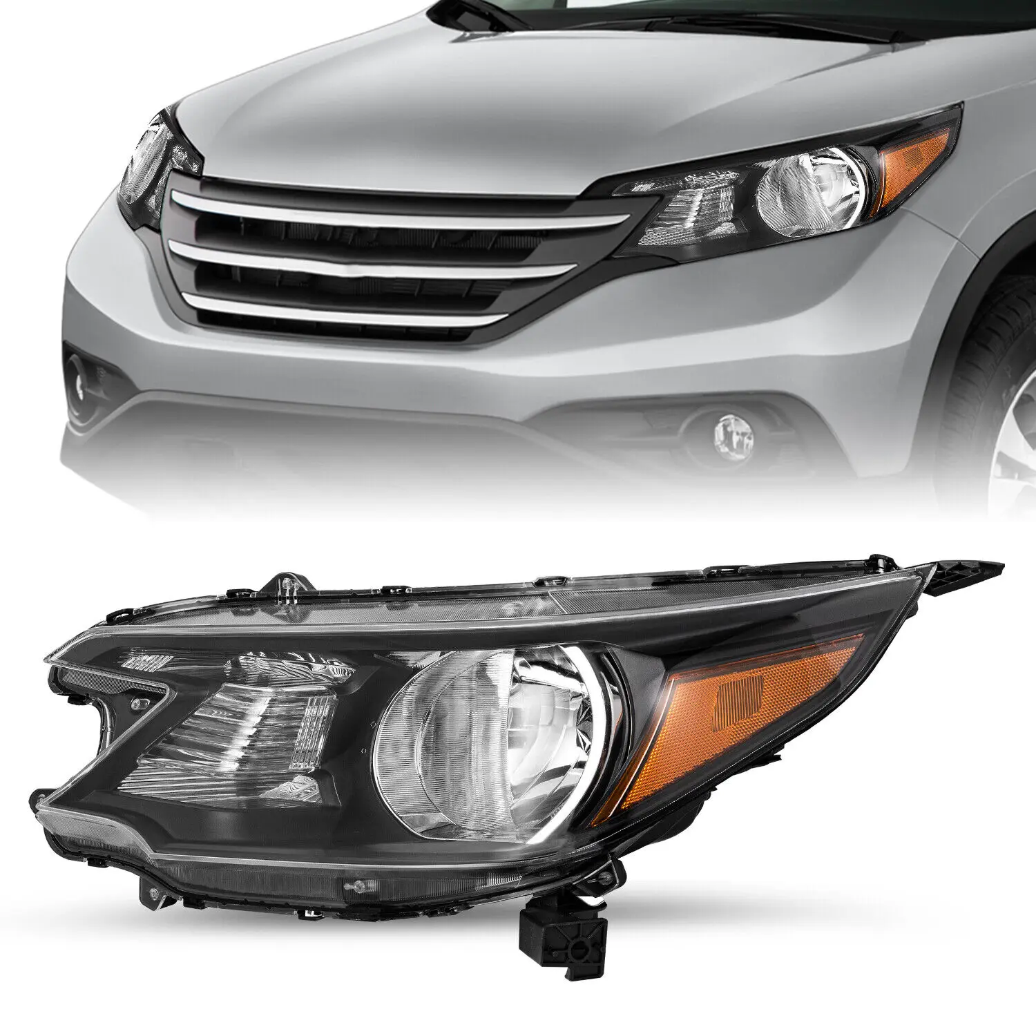 OE style auto parts halogen headlight left right high quality headlamp for HONDA crv CR-V 2012 2013 2014