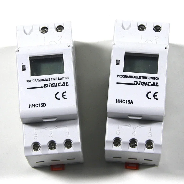 CKMINE HHC15D Low Price AC 220VAC Auto Change As to Latitude Time Control Din Rail Programmable Astronomical Timer Switch