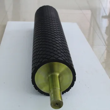 Customized Industrial Rubber Rollers for Woodworking Machinery with Cutting Service Wear Resistant