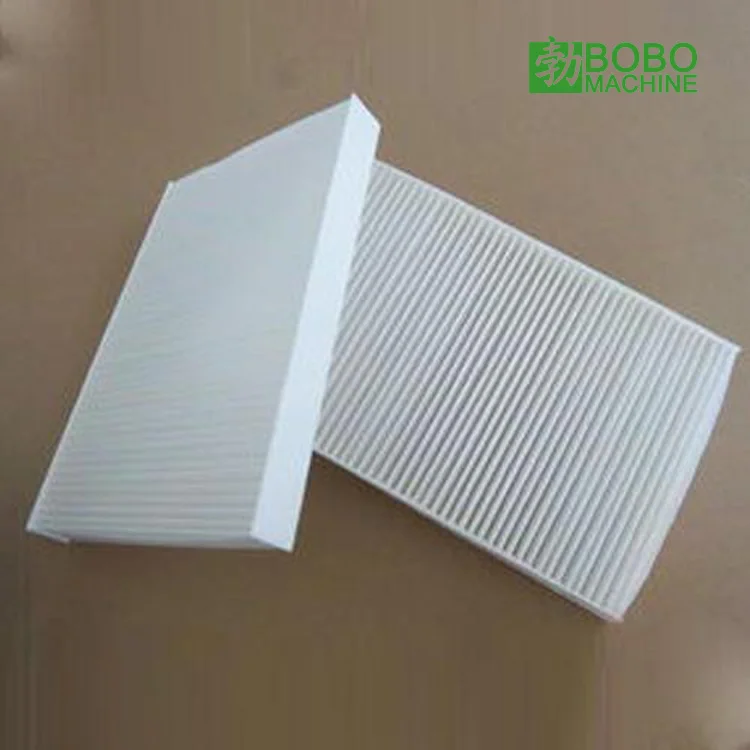 Fully Automatic Adjustable Square Air Filter Pleating Paper Folding Machine
