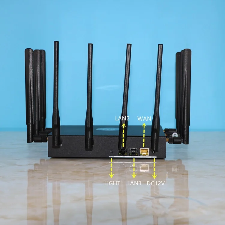 Giga Ethernet WiFi 6 SA Nsa 5g Modem WiFi Industrial Grade Ipv 6 LTE  Wireless Router 5g - China 5g Router CPE and 5g Modem WiFi price