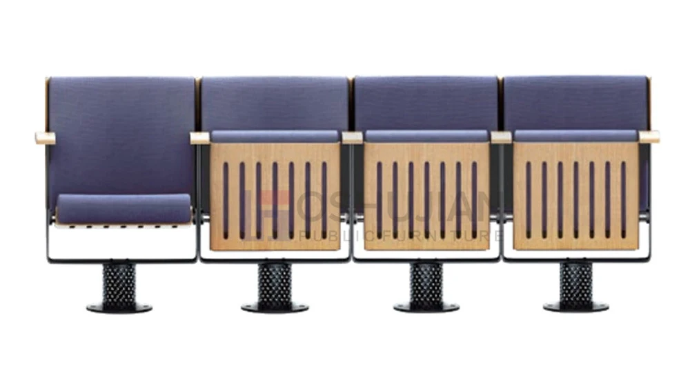 Oshujian Manufacture Price Lecture Hall Seating Furniture Auditorium Chair