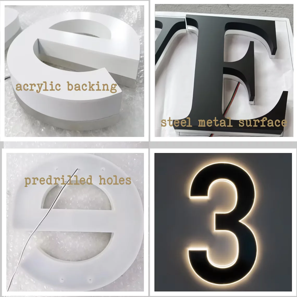 product large led address numbers light up solar illuminated house signs for outdoor use on houses restaurants car garages-7
