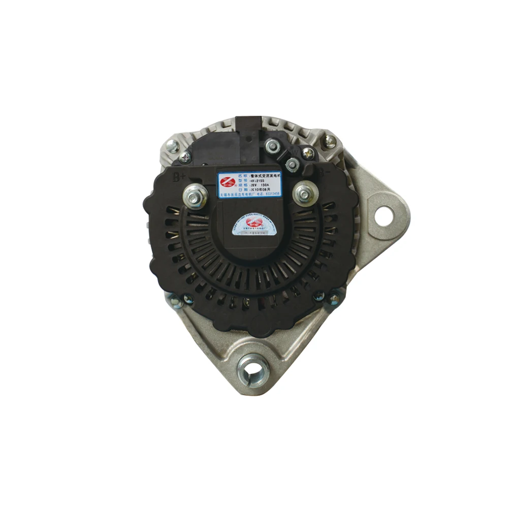 16 Years Factory Customized Truck Alternator 24v 150A Low Rpm 3kw With Pulley for Nissan Hyundai Honda Cummins Chevrolet Vw More