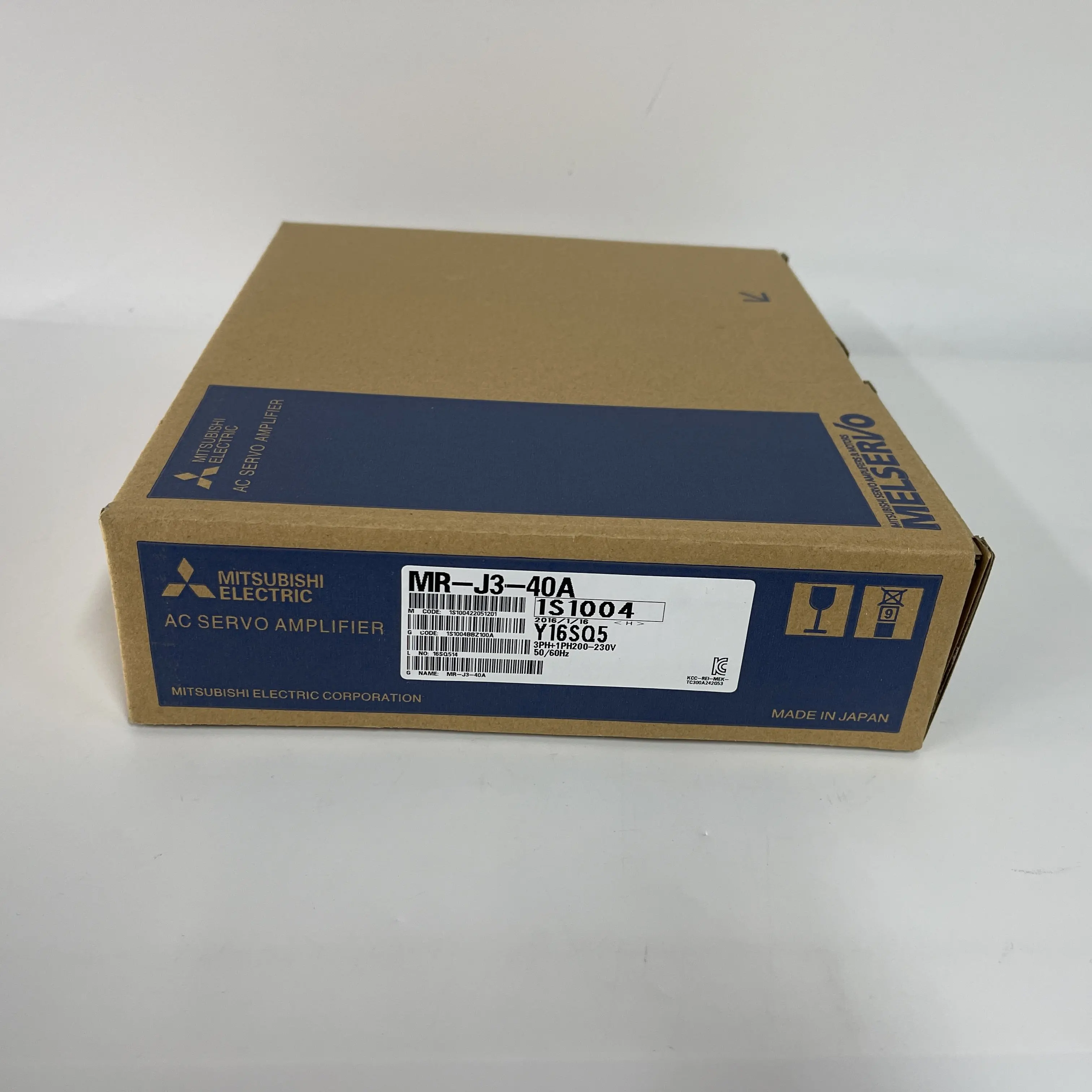 MITSUBISHI AC Servo Amplifier MR-J3 Series MR-J3-40A