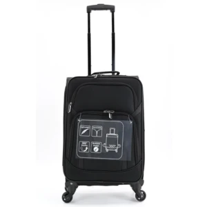 3 Pieces Spinner Wheels Side Eva Luggage Set Factory Customized Hot Sale Softside Expandable EVA Luggage Set