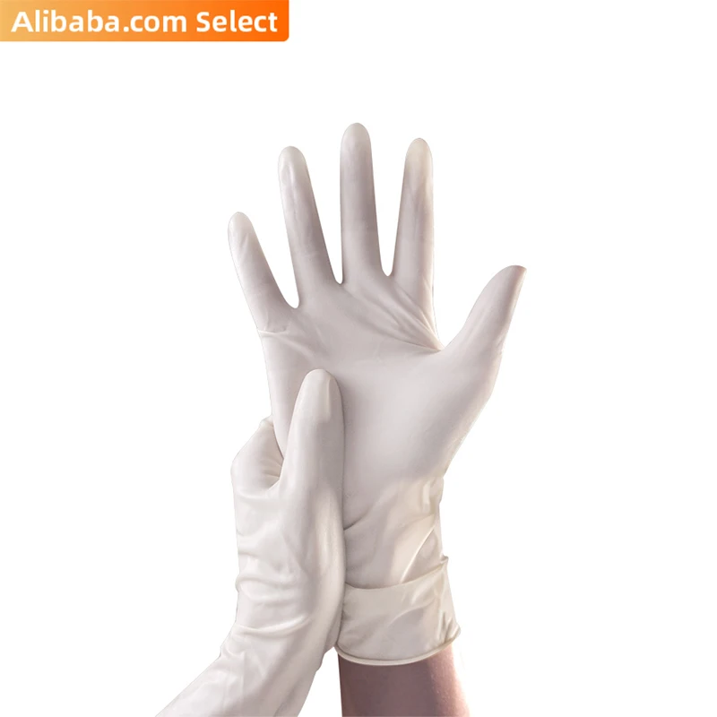 Одноразовые стерилизованные медицинские хирургические перчатки из латекса