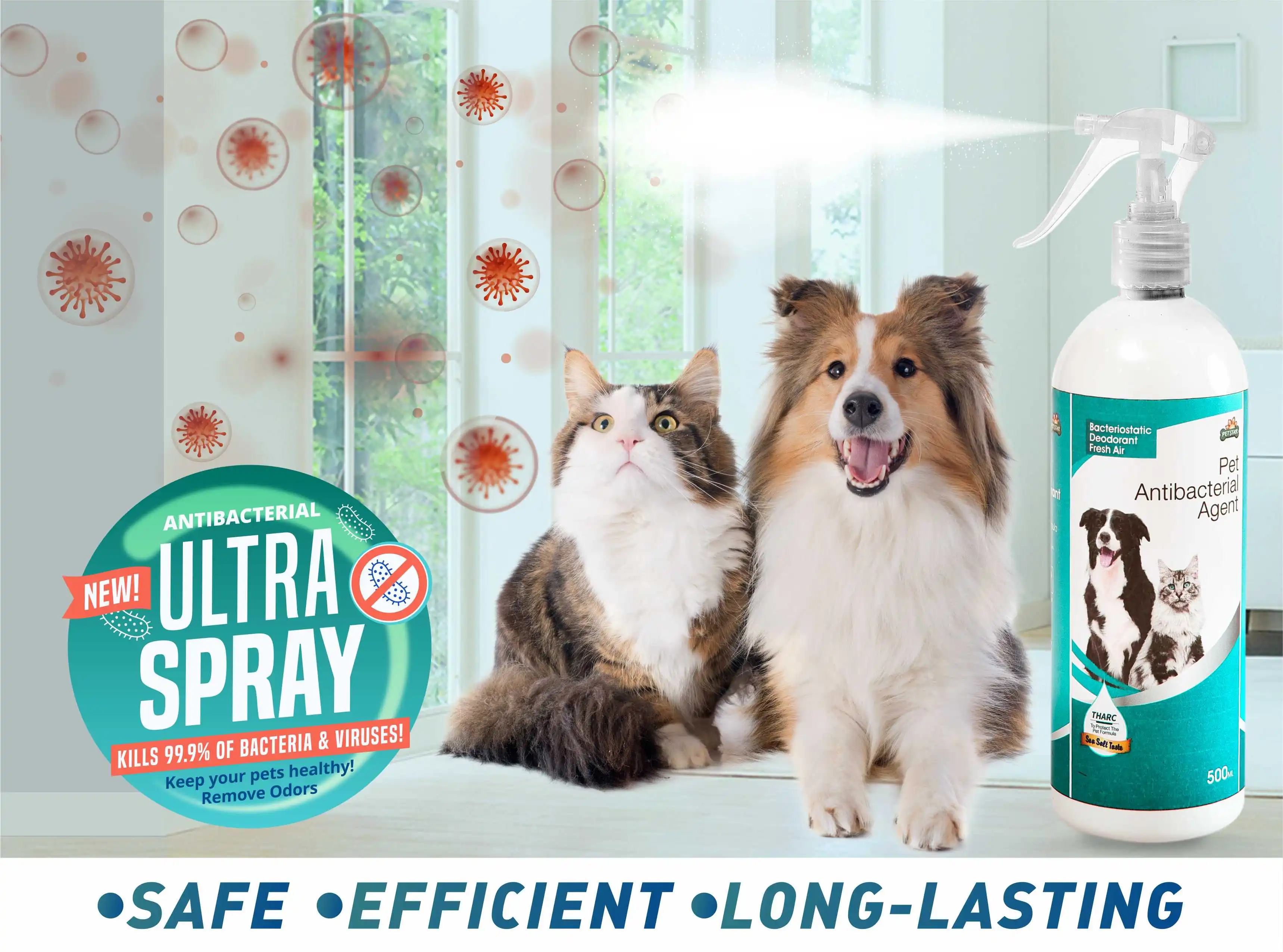 Jasmine Scented Super Odor Control Msds Certified All Natural Organic Pet Shampoo Dog