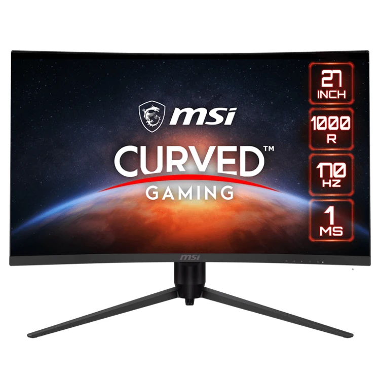 MSI G272CQP 27'' Curved Monitor - 2K, 170hz, 1ms Response