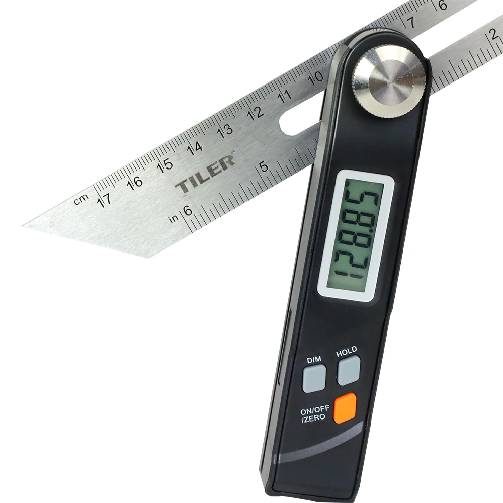 Tiler Tbevel Gauge & Protractor Digital Angle Finder Full Lcd Display