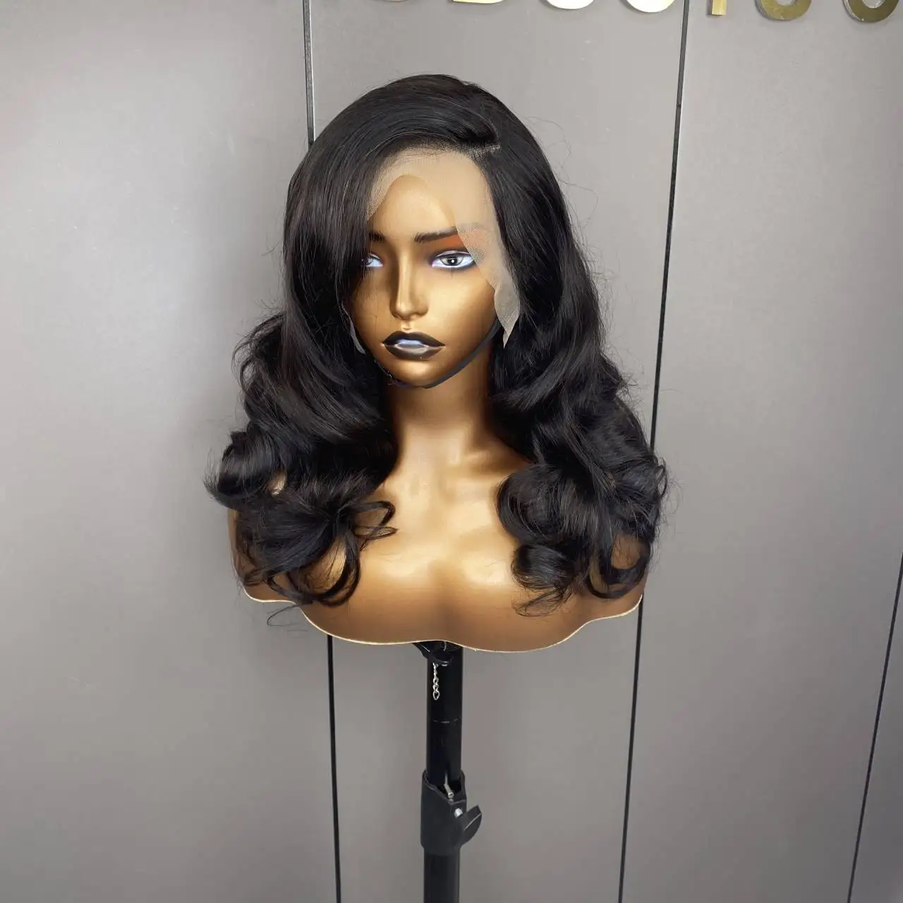 4 Brown 13*4 4*4 Lace Frontal Wigs For Women Brown Long Body Wave