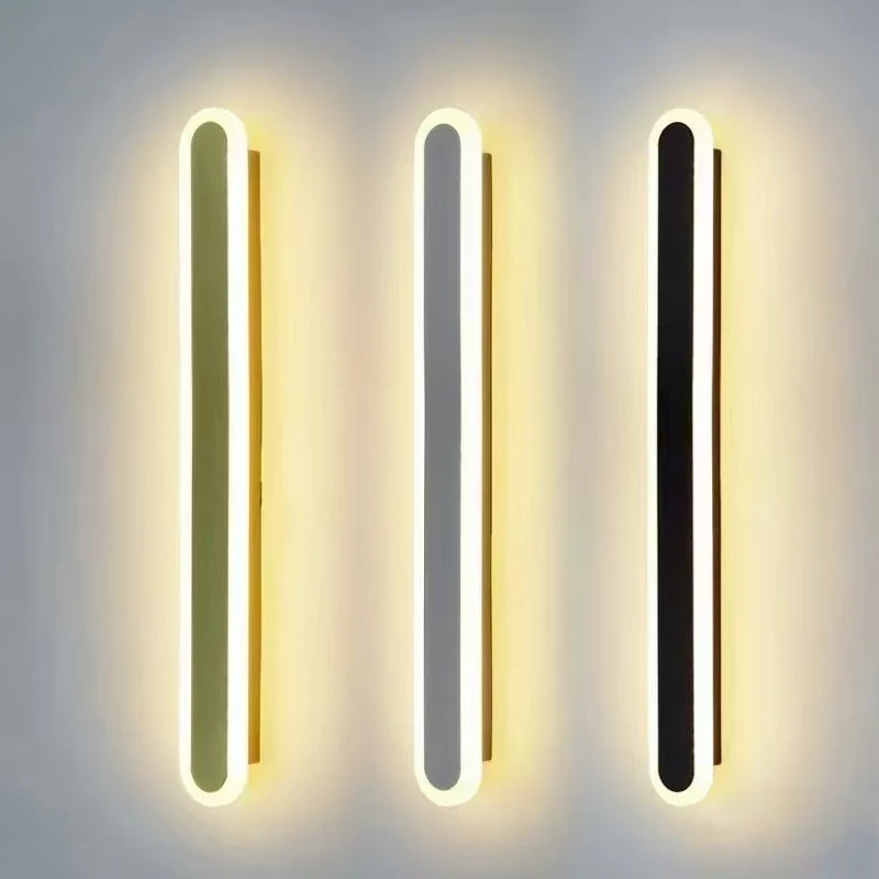 Lampada da Parete LED 110V/220V in Acrilico con Luce Solare per Interni/Esterni Camera da Letto/Giardino con Valutazione IP 65