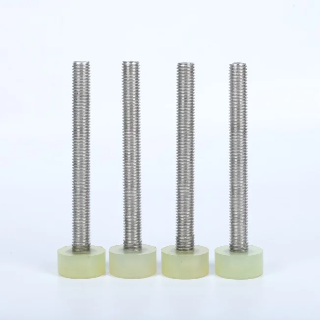 Rubber Head Screws Polyurethane Hot-adhesive Buffer Bolts Rubber Coated Screw factory