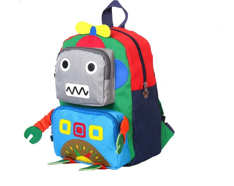 Kindergarten robot School Backpack 