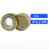 Oro, 5g (D9*H2cm), 300 unidades/caja