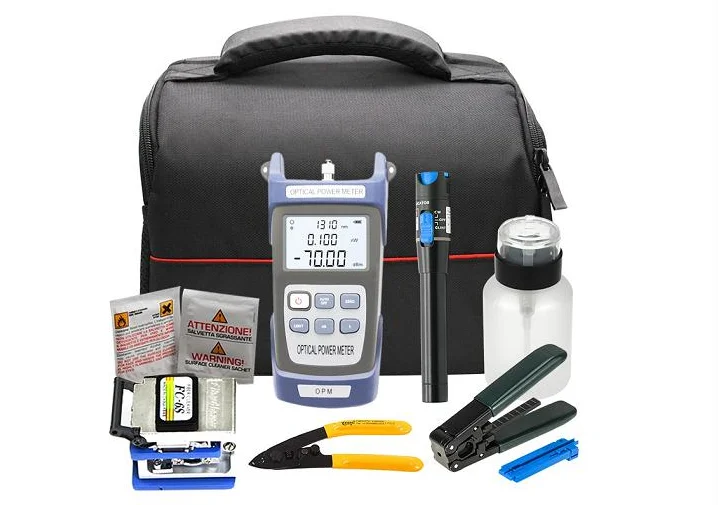 1KM - Compteur De Puissance Optique Portable Avec Localisateur De Défaut - Plage -70 à +10 DBm, Connecteurs FC/SC