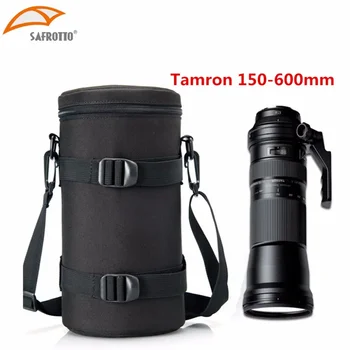 SAFROTTO Waterproof 13x29.5cm Lens Pouch Lens Case Bag for Tamron 150-600mm Sigma 150-600, 150-500 & Nikon 200-500mm Camera Lens