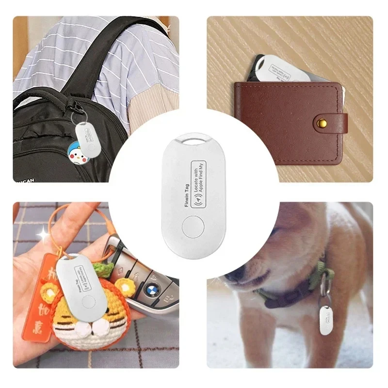 Mini GPS Tracker for IOS Find My APP Smart Tag Tracking Device BT Compatible Finder for IOS System Keys Wallet Bags