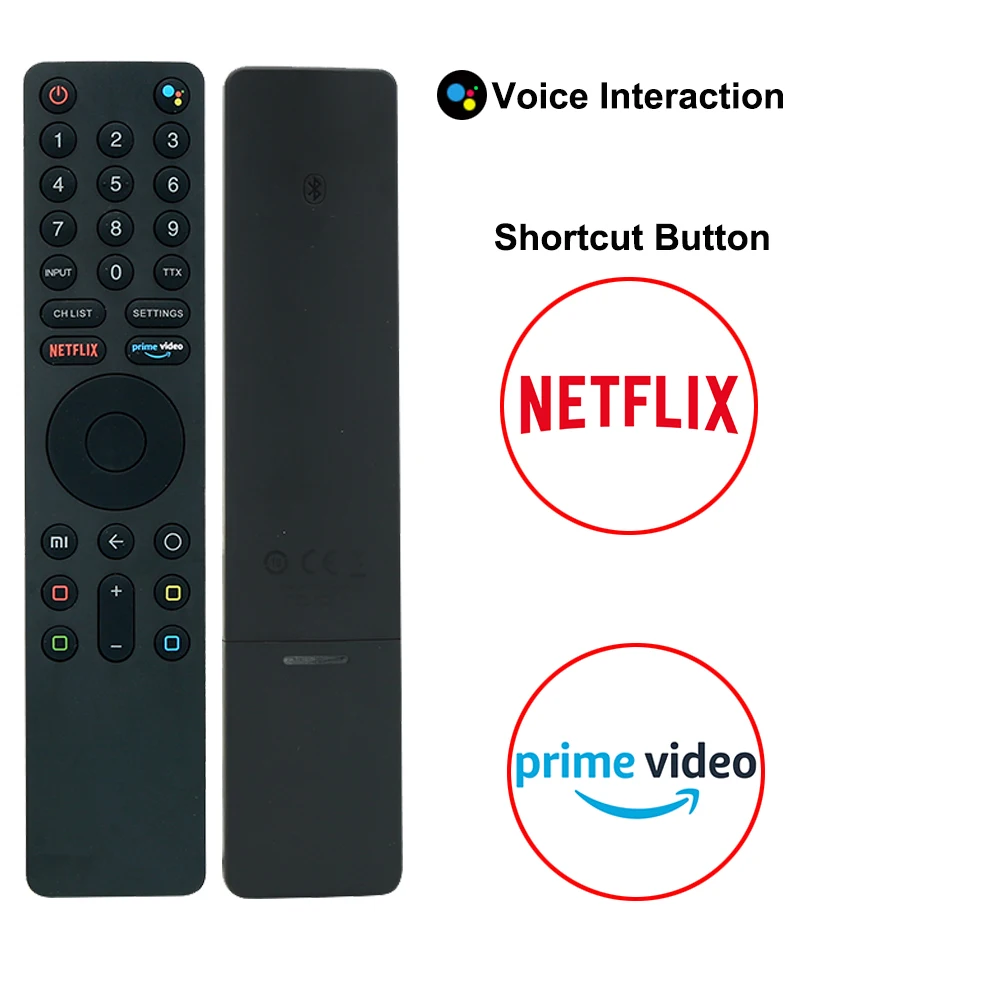 Huayu Miver.4 Xmrm010 Voice Remote Control Work For Xiaomi Mi Tv 4s