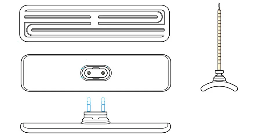 Ceramic Heater, 245*60mm, 240V, 500W - detail 4