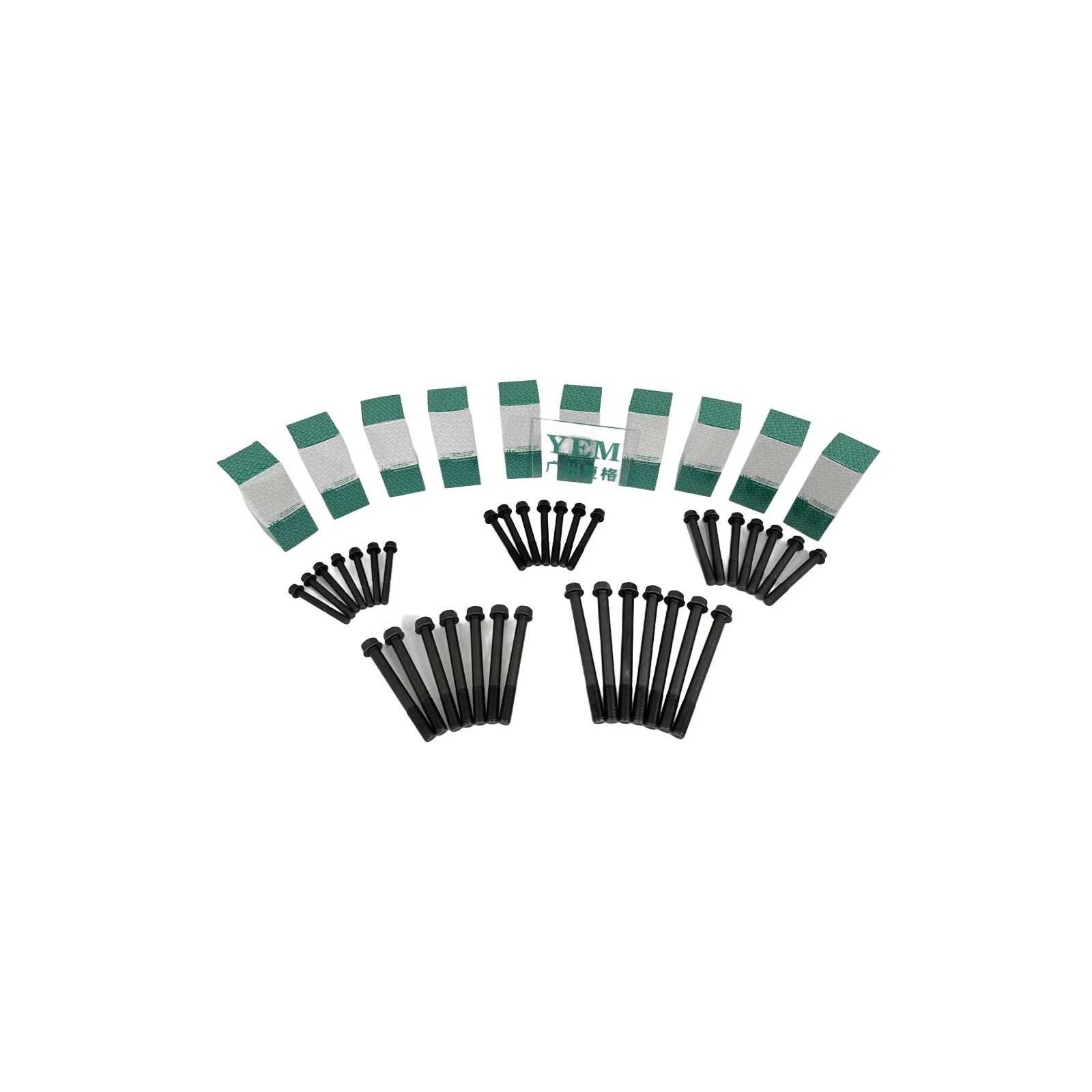 KE75 L2E L3C L3E Cylinder Head Screw for Mitsubishi Engine Repair Kit Engine Parts