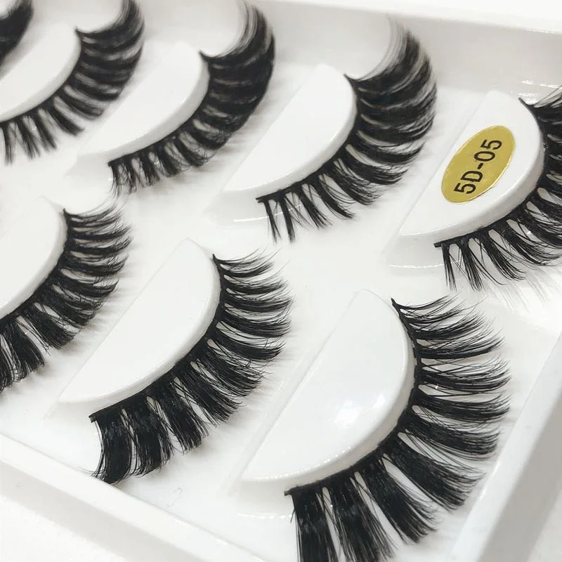 synthetic eyelashes Natural D Hand Made 3d Silk Eyelashes synthetic eyelash