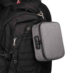 Custom  Carbon lined Smellproof Case Lock Stash Bags Smell Proof Ziplock Bag