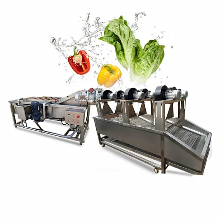 Commercial leafy vegetable washer ultrasonic bubble vegetable and