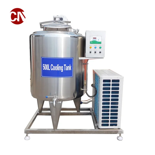 vertical fresh raw cooled tank milk cooling tank 100L 150L 300L  500L 1000 Liter Stainless Steel cooler