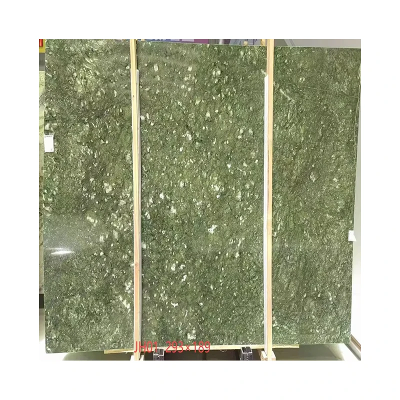 Losa de mármol verde de Dandong de la mejor calidad, azulejos pulidos para paredes y suelos de baño en verde Ming chino, aptos para uso exterior, garantía de 1 año