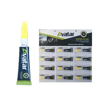 Fast Curing Cyanoacrylate Adhesive Glue Quick delivery instant glue  Factory direct sales 3g 12pcs packing