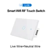 US Live Wire+Neutral Wire WiFi RF  White