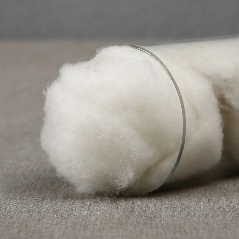 100 Cashmere Scoured Dehaired Goat Wool Pure Raw 7 Cashmere Fiber