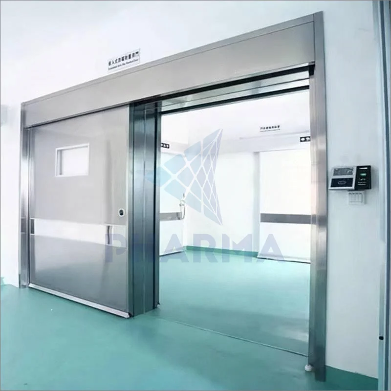 product-Gmp Standard Metal Stainless Steel Laboratory Medical Hygienic Clean Room Doors Medical Clea-2