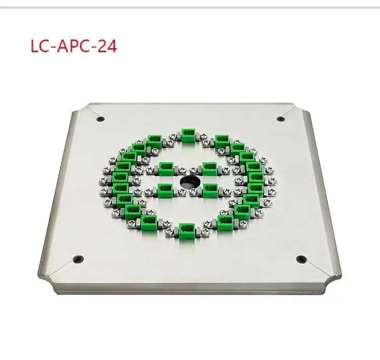 LC APC Optical Fiber Polishing Fixture with Insertion Loss ≤0.20dB Return Loss ≥60dB and First Pass Yield 98%–100%
