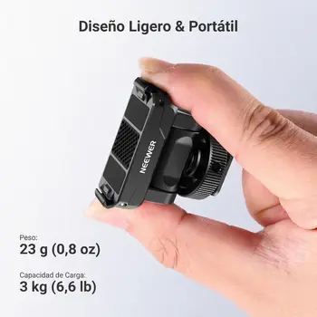 NEEWER Magnético Montaje Liberacin Rpida Compatible Solo con dji Osmo Action 6, Cmara Accin Accesorios con Adaptador product image
