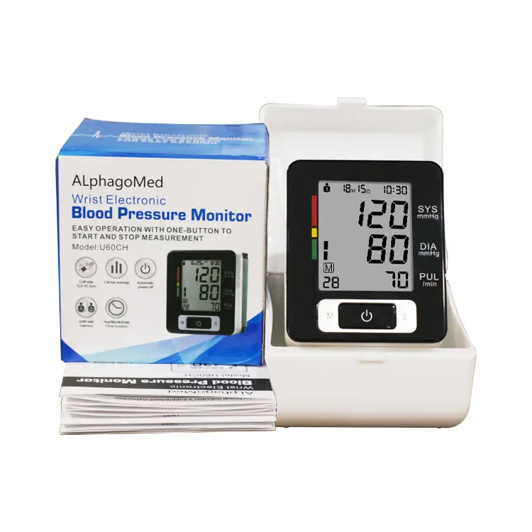 ALPHAGOMED Wrist Electronic Blood Pressure Monitor