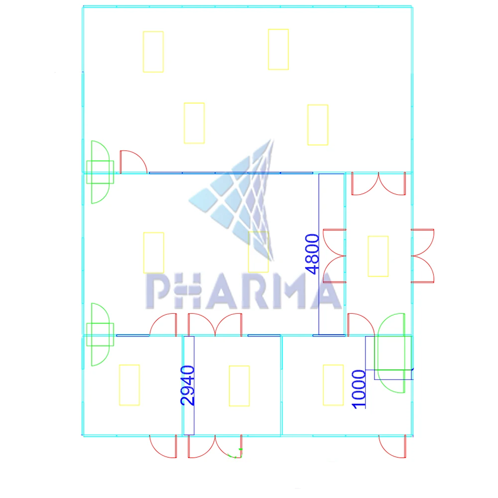 product-Customized Iso Standard Modular Medical Clean Room-PHARMA-img-3