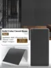 Solid Color Travertine (Black)