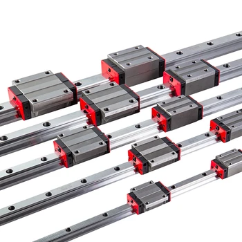 Linear Guide with Block Bearing Slide 1500mm rexroth for CNC Router Rail Hiwin CNC Linear Guide