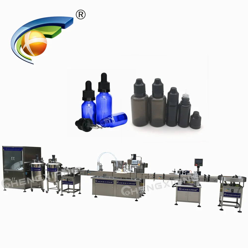 Машина для розлива жидкого дыма и масла для электронной сигареты CHENGXIANG, цена упаковочной машины