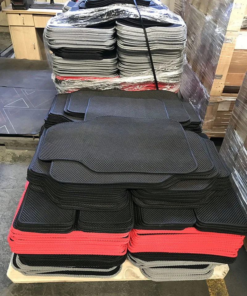 2024 Artes New Arrivals Sewn Braided Tape Edge 5 Piece Rubber Dirt Protection All Weather Car Floor Mats manufacture